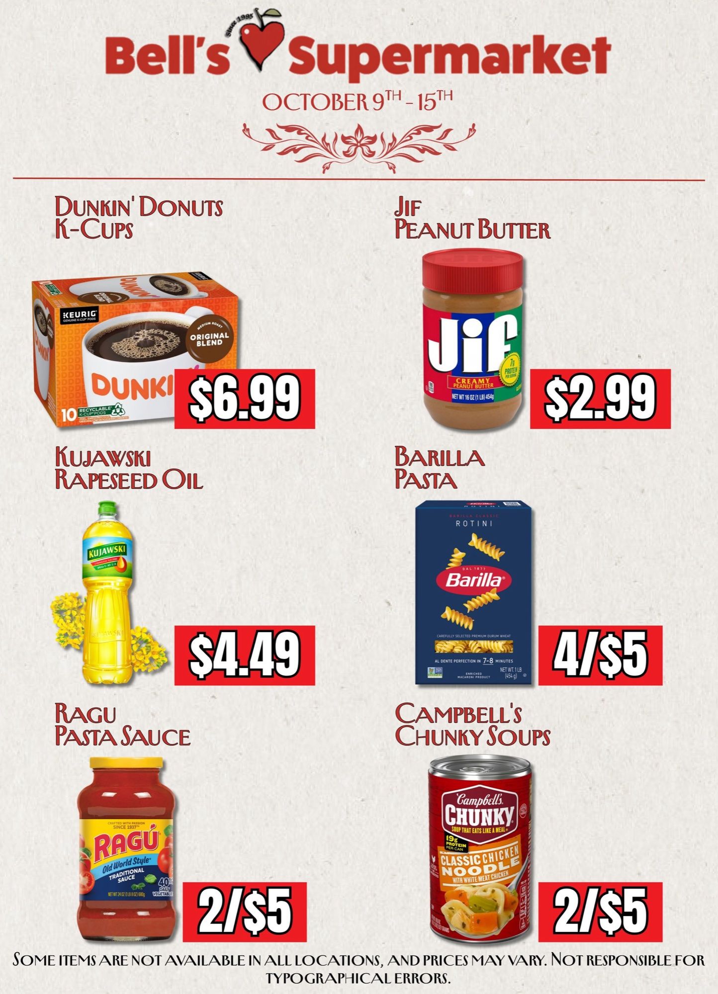 Bell's Supermarket weekly circular, page 5