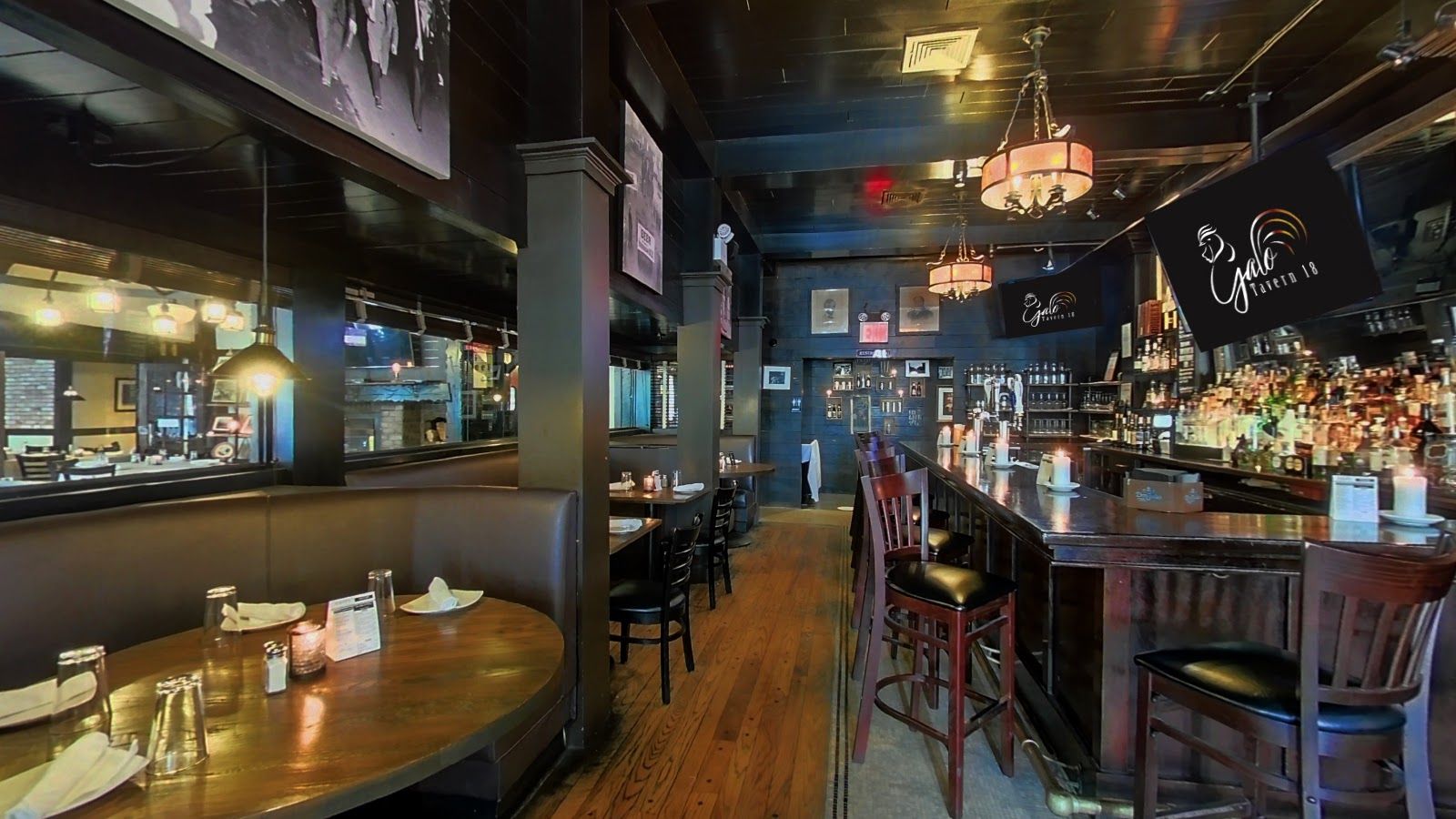 Inside Galo Tavern 18 — view from the Street View tour