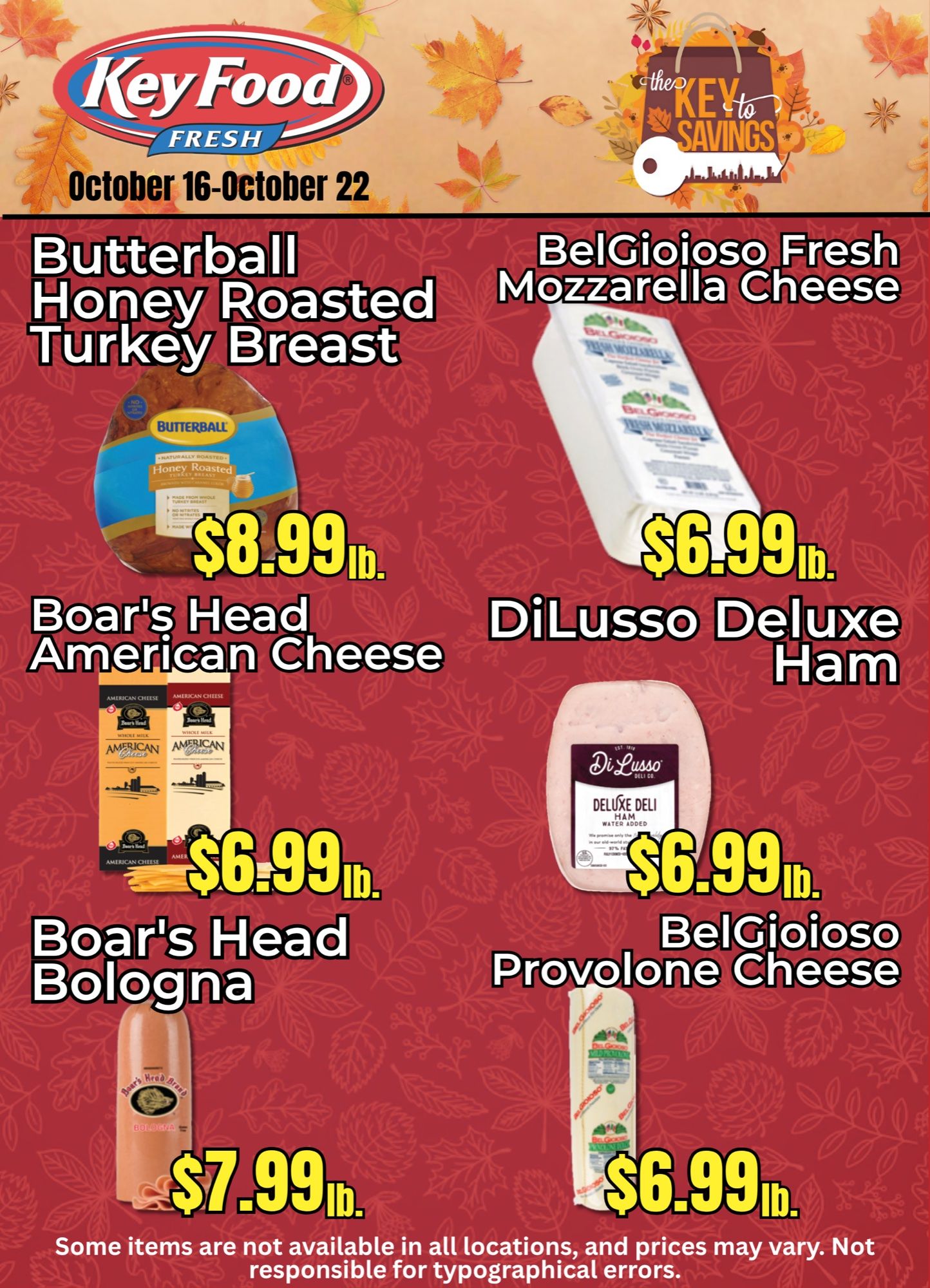 Key Food weekly circular, page 3