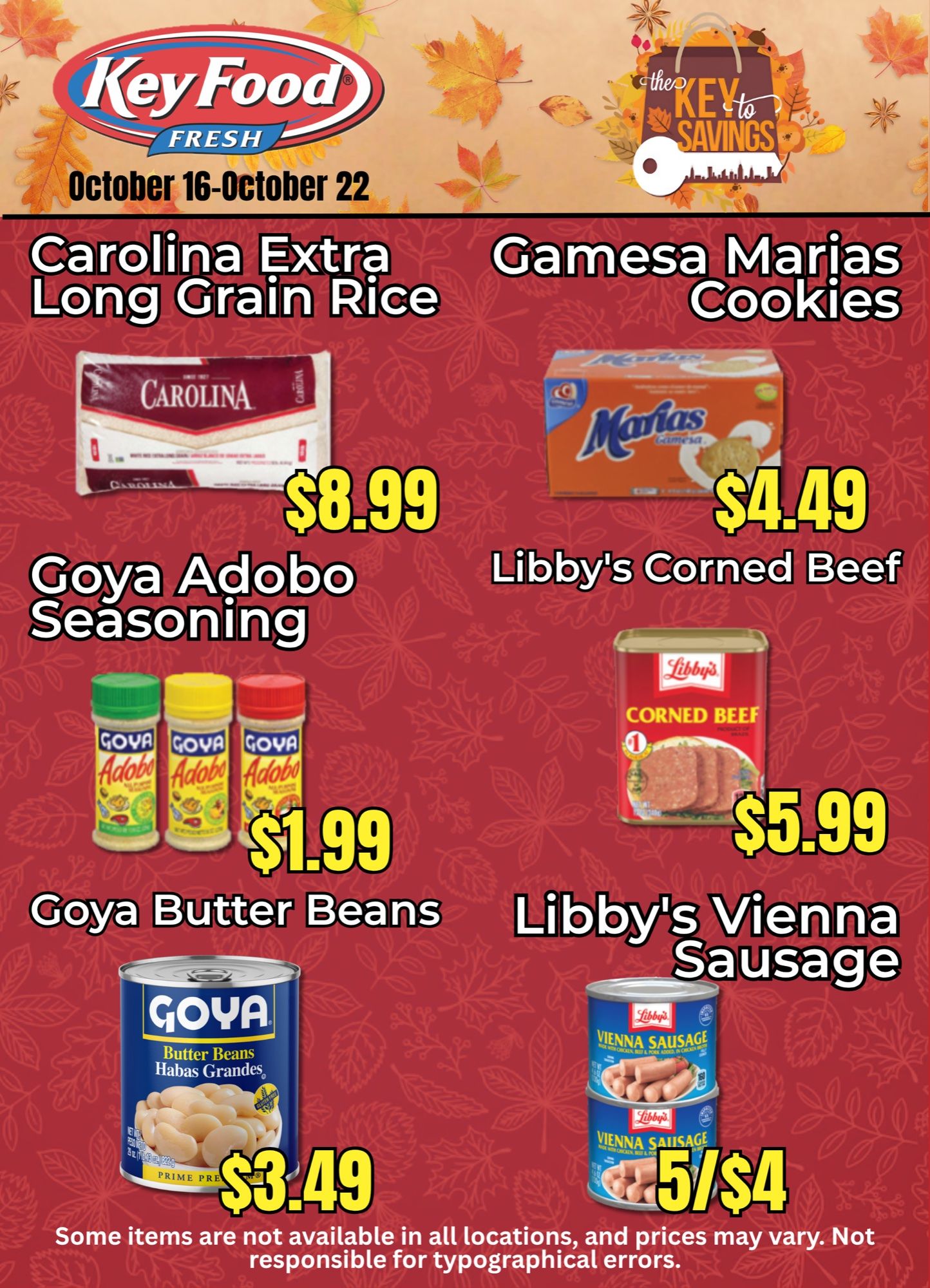 Key Food weekly circular, page 8